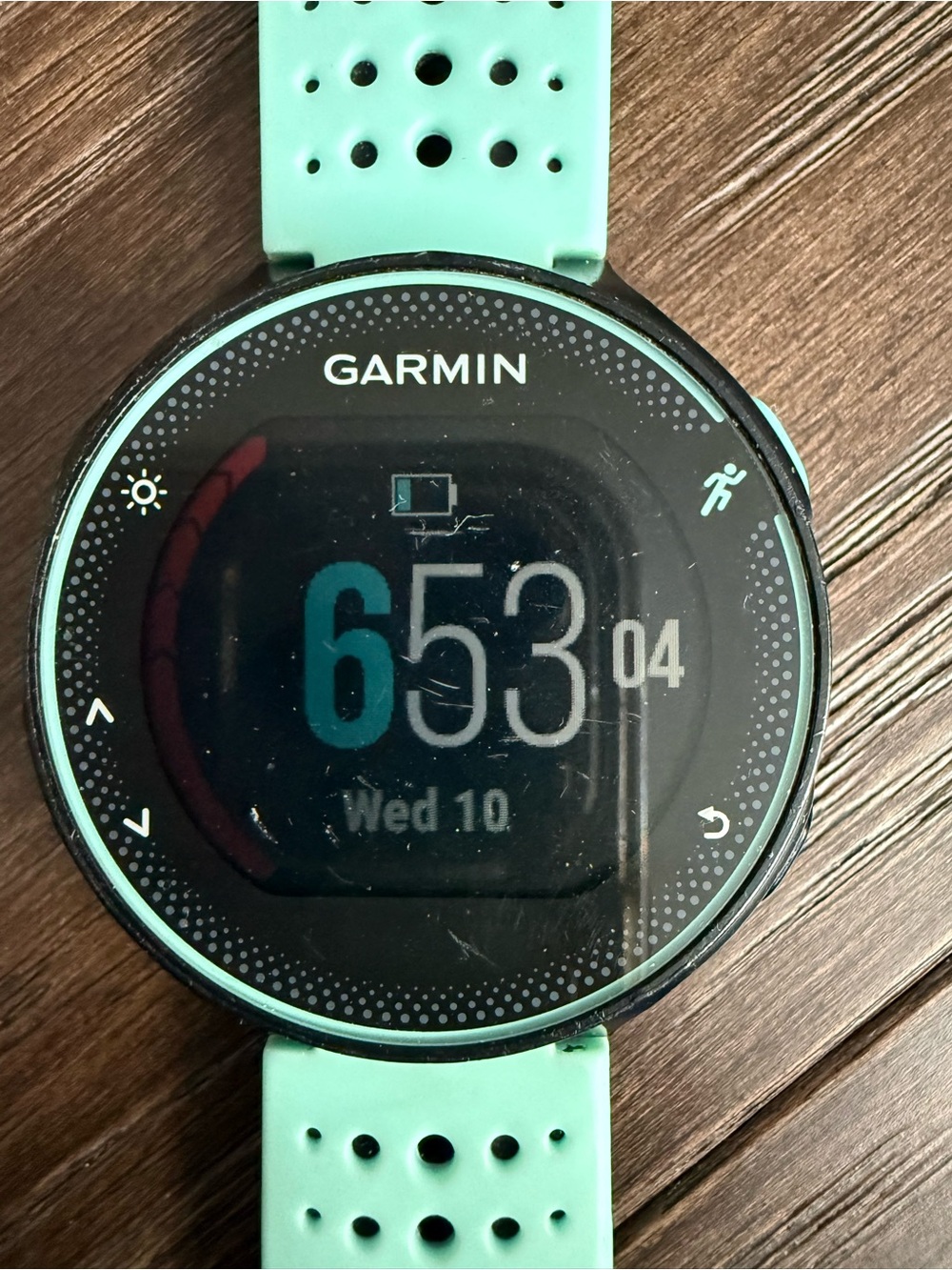 Garmin Forerunner 235 Heart Rate GPS Watch - Black & Frost Blue